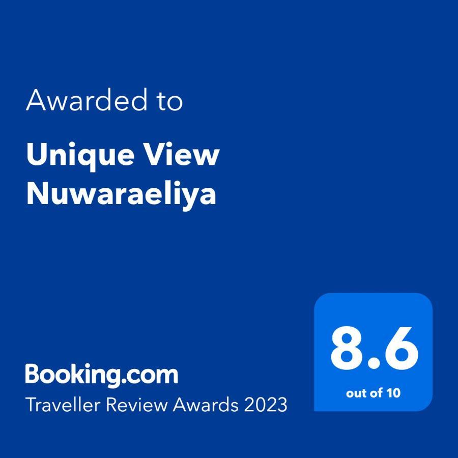Отель Unique View Nuwaraeliya Нувара-Элия Экстерьер фото